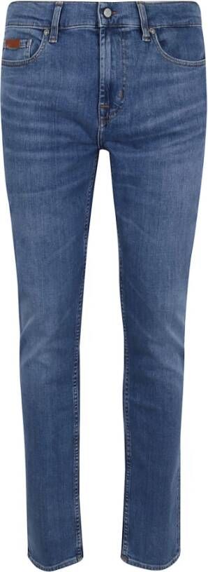 7 For All Mankind Skinny Jeans Blauw Heren