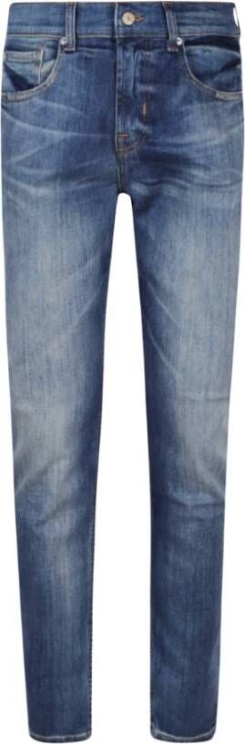 7 For All Mankind Slim-fit Jeans Blauw Heren