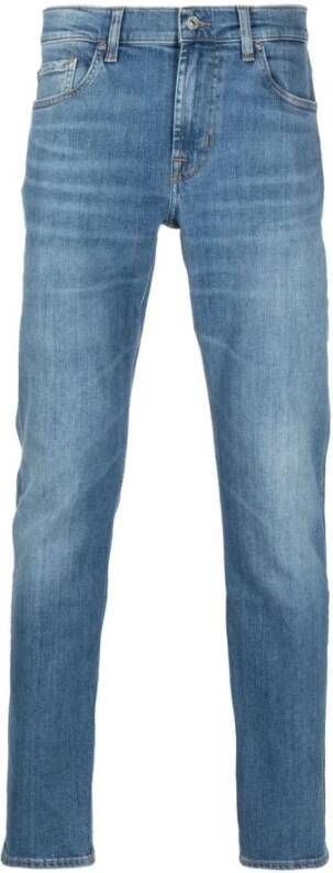 7 For All Mankind Slim-fit jeans Blauw Heren