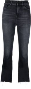7 For All Mankind Slim Illusion Jeans Zwart Dames