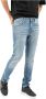 7 For All Mankind Slimmy Tapered Stretch Tek Jeans Blauw Heren - Thumbnail 1