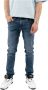 7 For All Mankind Slimmy Tapered Stretch Tek Twister Jeans Blauw Heren - Thumbnail 3