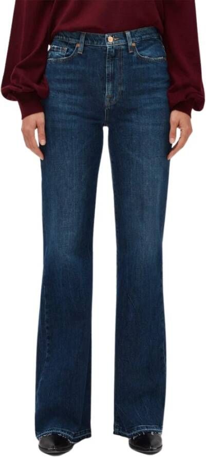 7 For All Mankind Flared cut jeans met stretch model 'Dojo'