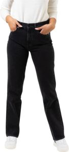 7 For All Mankind Straight Jeans Zwart Dames