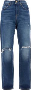 7 For All Mankind Tess Denim Jeans Blauw Dames