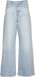 7 For All Mankind Wide Jeans Blauw Dames