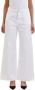 7 For All Mankind Wide Jeans White Dames - Thumbnail 1