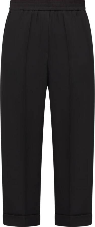 8pm 20:00 Korte broek met strijklijnen Zwart Dames