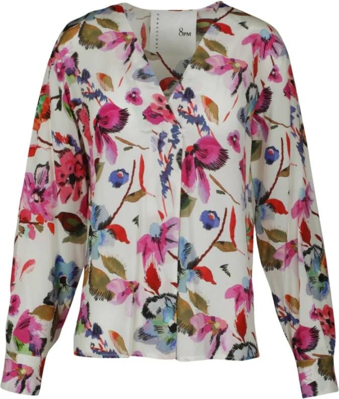 8pm Blouses Roze Dames