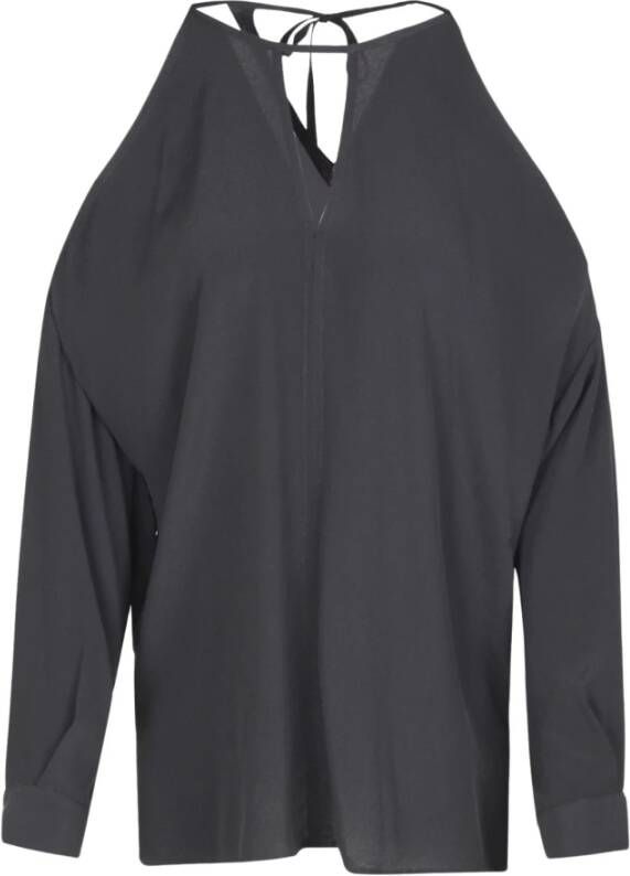 8pm Long Sleeve Tops Zwart Dames