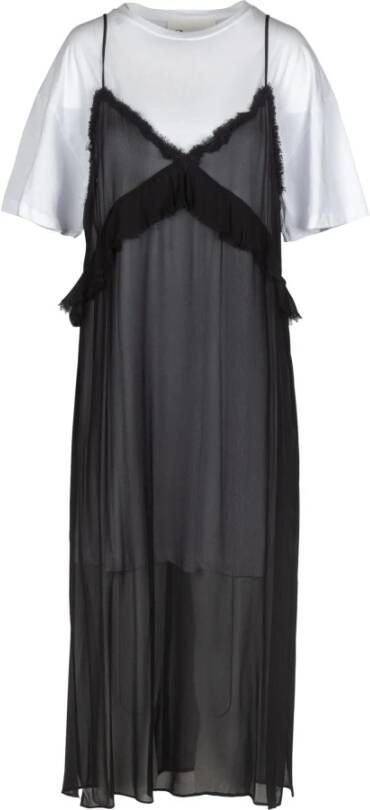 8pm Midi Dresses Zwart Dames