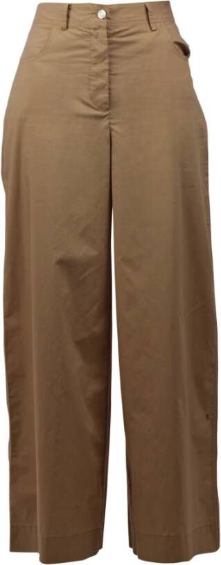 8pm Wide Trousers Bruin Dames