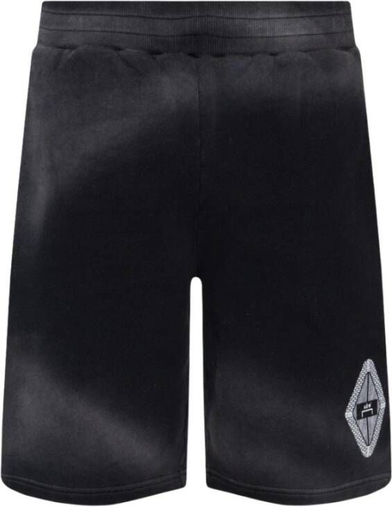 A-Cold-Wall Shorts met logo Black Heren