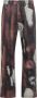A-Cold-Wall Tie-Dye Straight Jeans Red Heren - Thumbnail 1