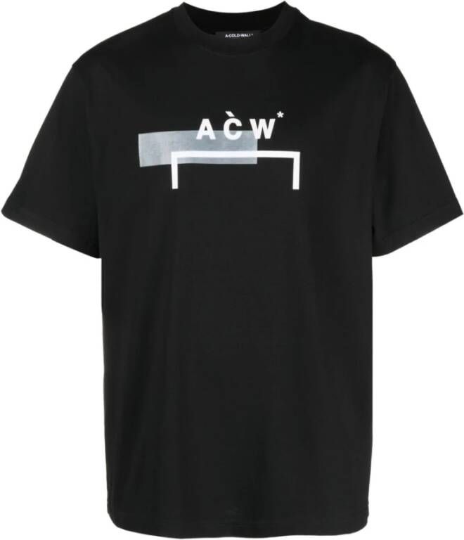 A-Cold-Wall T-Shirts Zwart Heren