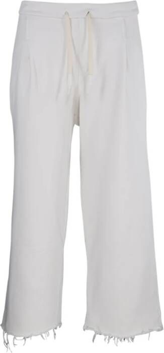 A Paper Kid Trousers White Heren