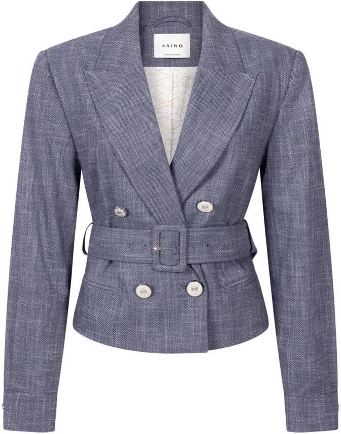 Aaiko Denim Jas MAE Blue Dames