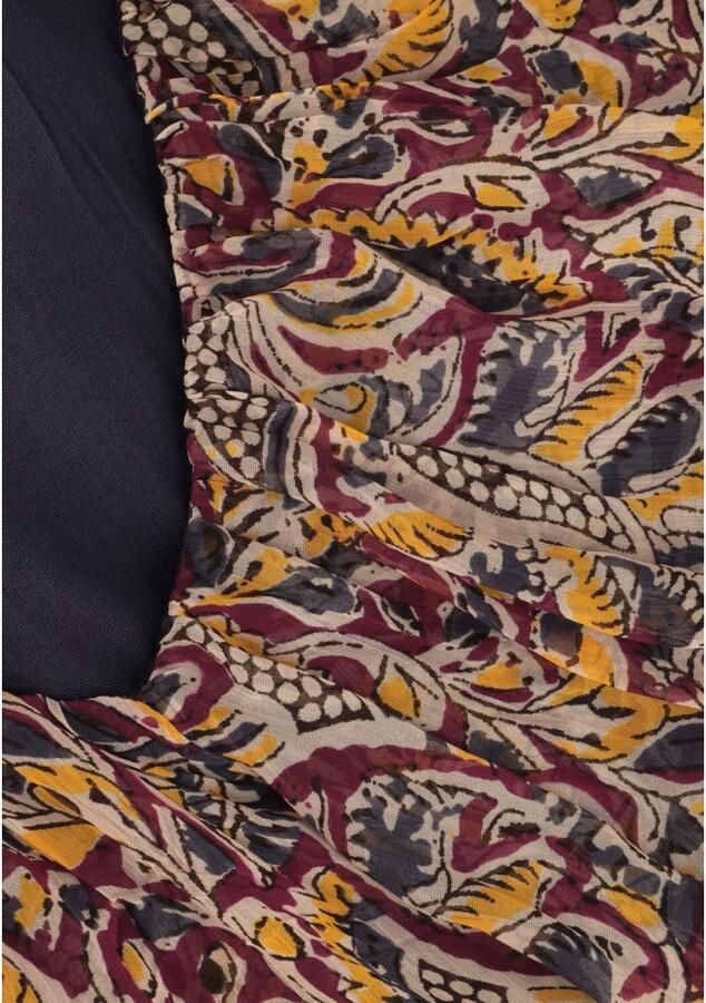 Aaiko maxi wikkeljurk Esmee met paisleyprint en ruches beige - Foto 2