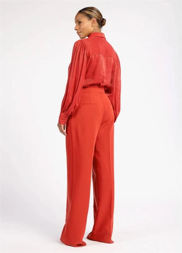 AAIKO Dames Broeken Sonja Fancy R Pes 345 Rood - Foto 6