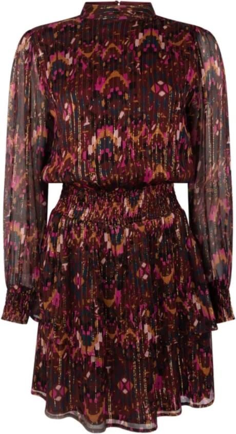 AAIKO Dames Jurken Gabry Winter Bloom Roze - Foto 5