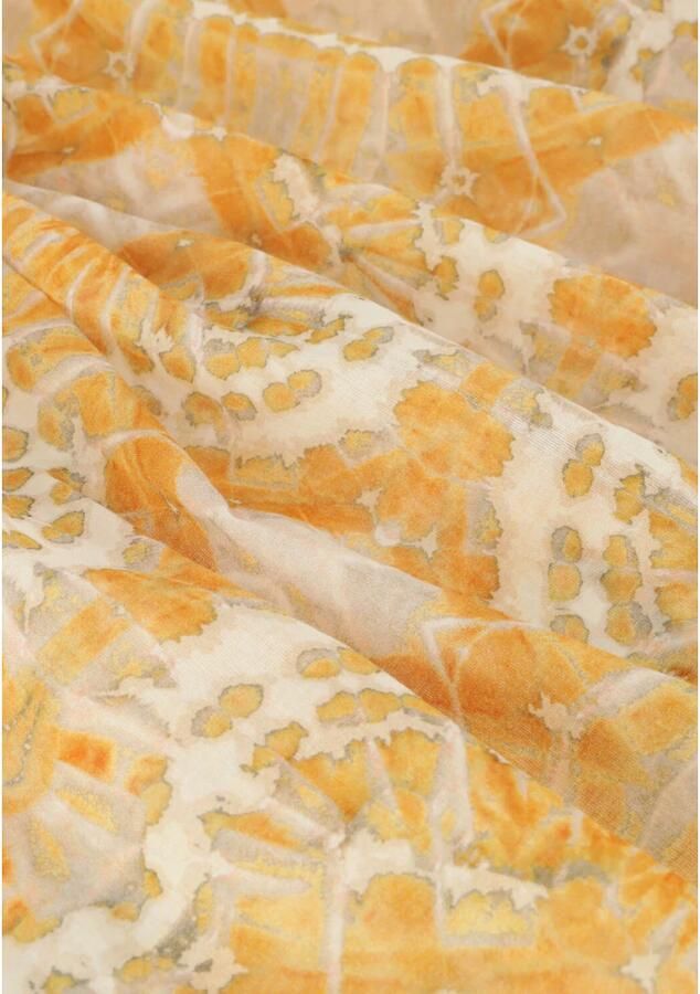 Aaiko Blouse met Lange Mouwen en Zoya Multi Tie Dye CO 502 Yellow Dames
