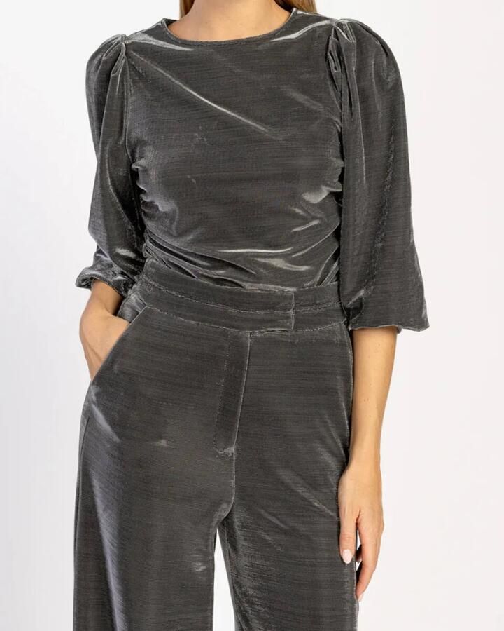 Aaiko Gradient Broek Nore Stijl Gray Dames - Foto 3