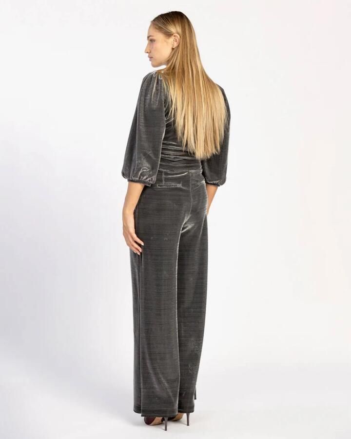 Aaiko Gradient Broek Nore Stijl Gray Dames - Foto 4