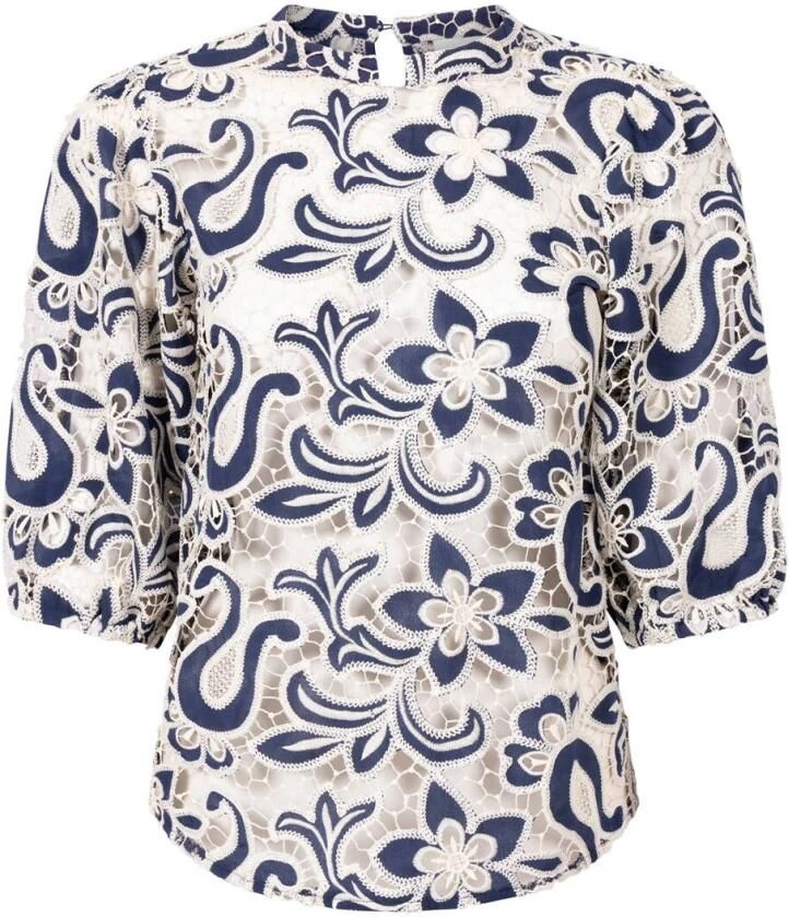 Aaiko Korte Mouw Top Shaila Multicolor Dames - Foto 5