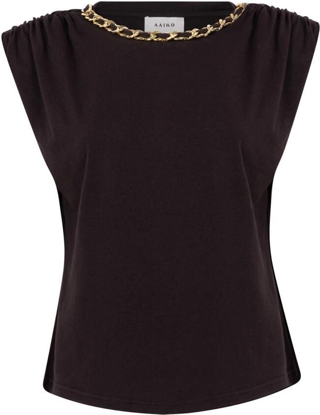 AAIKO Dames Tops & T-shirts Amara Co 540 Zwart - Foto 5