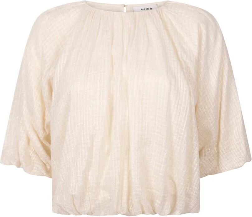 Aaiko Lange Mouw Top Delany CO 511 Yellow Dames