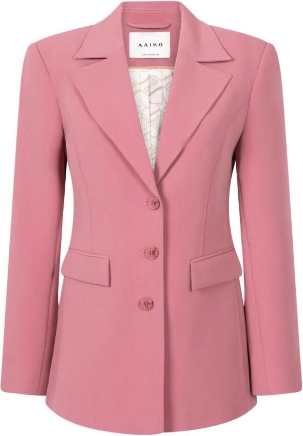 Aaiko Stijlvolle Emilie Blazer Pink Dames - Foto 4