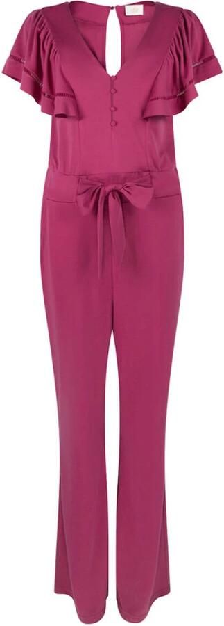 Aaiko Stijlvolle Jumpsuit Halina MOD 120 Pink Dames - Foto 5