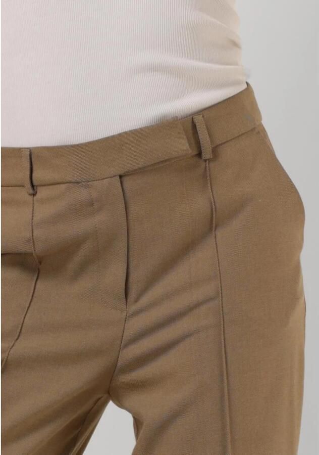 Aaiko Taupe Twill Broek Chantalle Stijl Beige Dames - Foto 4