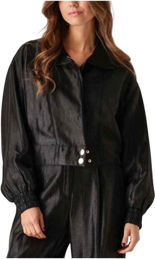 AAIKO Dames Jassen Vina Twill Shine Vis 545 Zwart - Foto 7