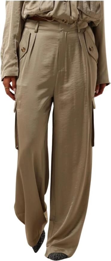 Aaiko Veelzijdige Cargobroek Lotta Pes 526 Beige Dames - Foto 6