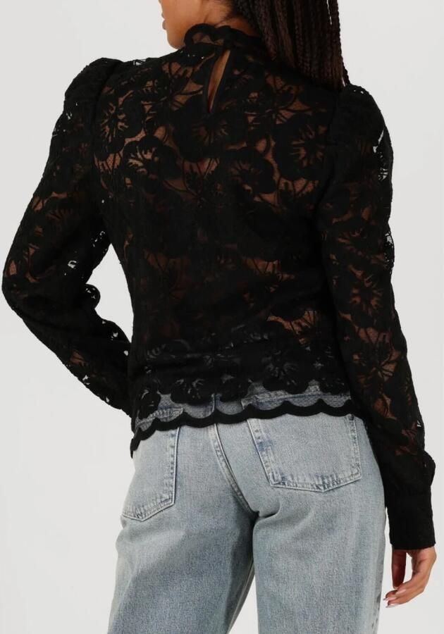 Aaiko Veelzijdige Muze PES 566 Blouse Black Dames - Foto 6