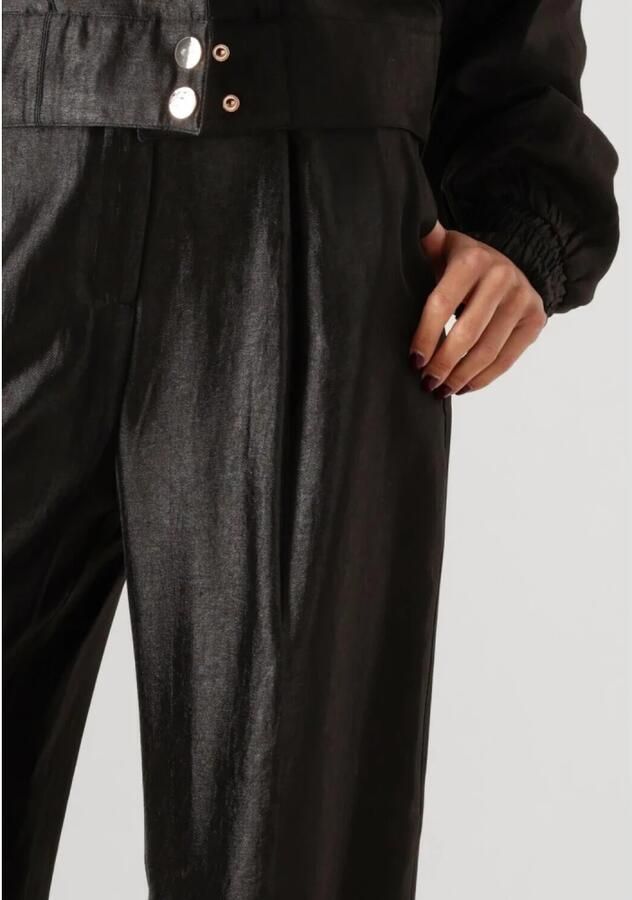 AAIKO Dames Broeken Rocia Twill Shine Vis 545 Zwart - Foto 4