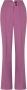 Aaiko high waist straight fit pantalon van gerecycled polyester paars - Thumbnail 2