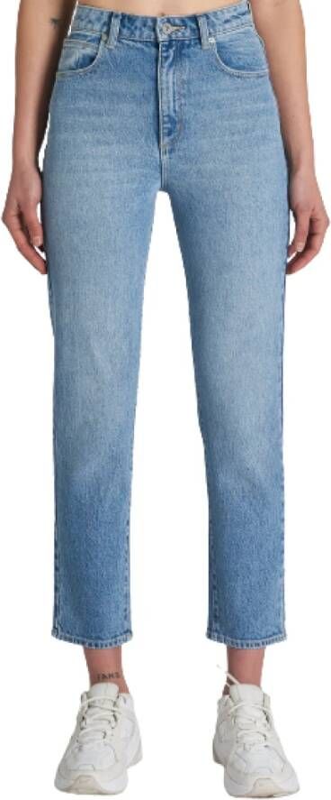 Abrand Jeans Slim-fit Jeans Blauw Dames