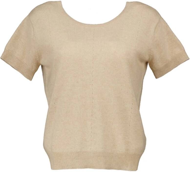 Absolut Cashmere Beige Tops Beige Dames