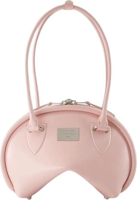 Acne Studios Hobo bags Bowlina Mini Shoulder Bag Leather Pink in roze