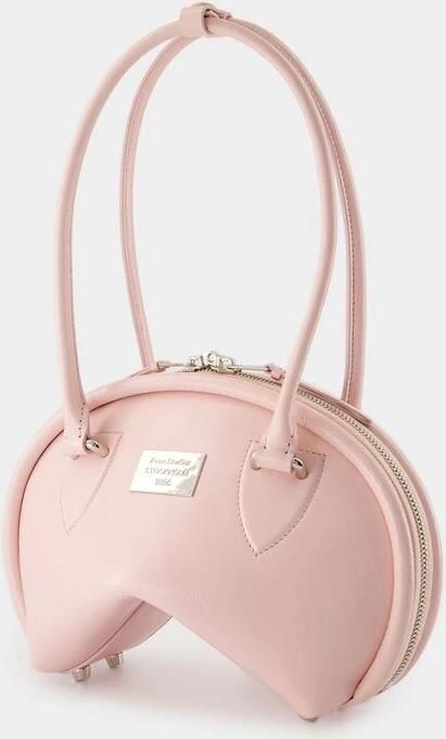 Acne Studios Hobo bags Bowlina Mini Shoulder Bag Leather Pink in roze - Foto 4