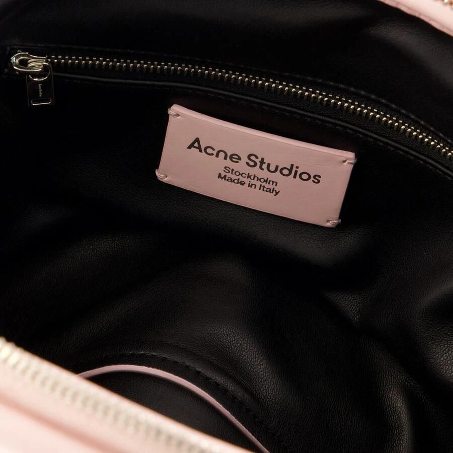 Acne Studios Hobo bags Bowlina Mini Shoulder Bag Leather Pink in roze - Foto 2