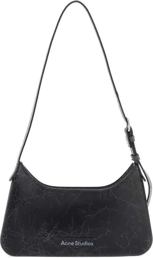 Acne Studios Zwarte Handtas met Verstelbaar Handvat Black Dames