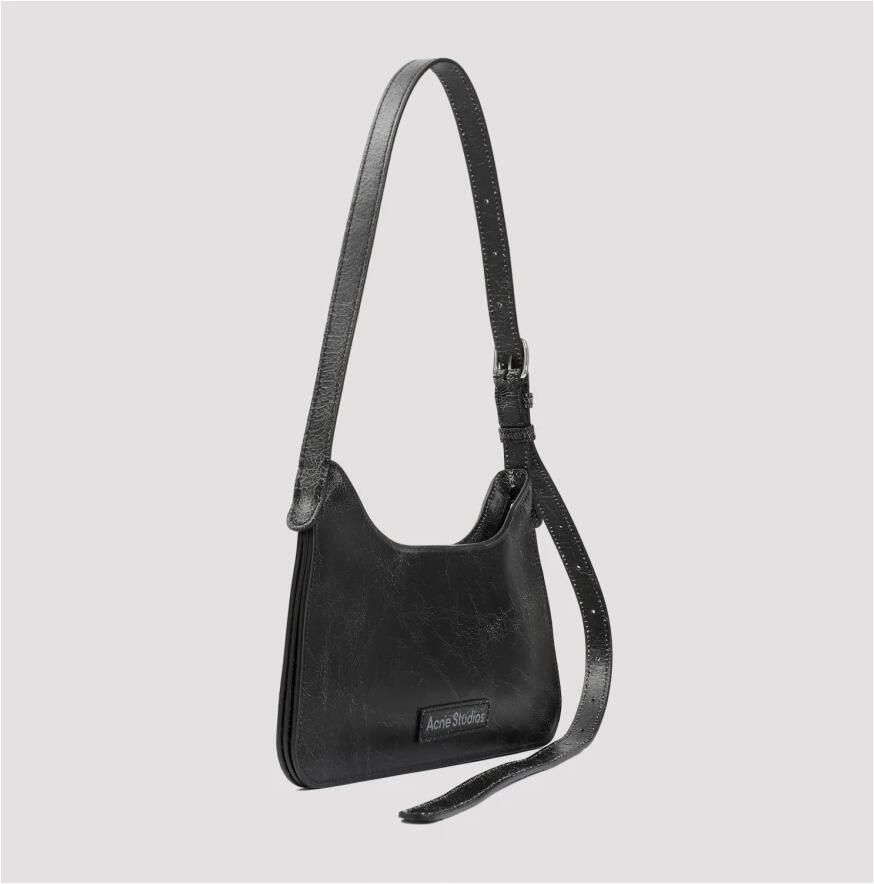Acne Studios Zwarte Handtas met Verstelbaar Handvat Black Dames - Foto 3