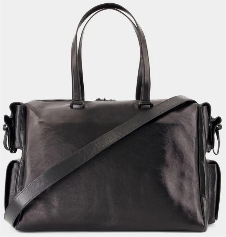 Acne Studios Hobo bags Multipocket Shoulder Bag Leather Black in zwart - Foto 3