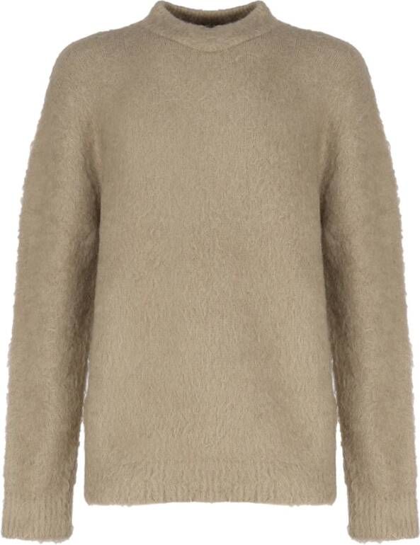 Acne Studios Beige Sweaters met 98% Katoen Beige Heren