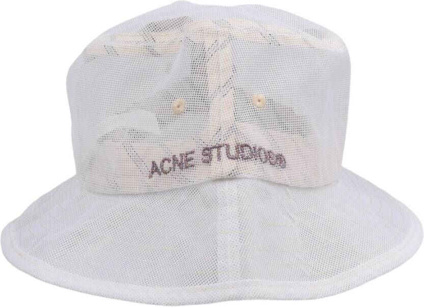 Acne Studios Hoed White Heren
