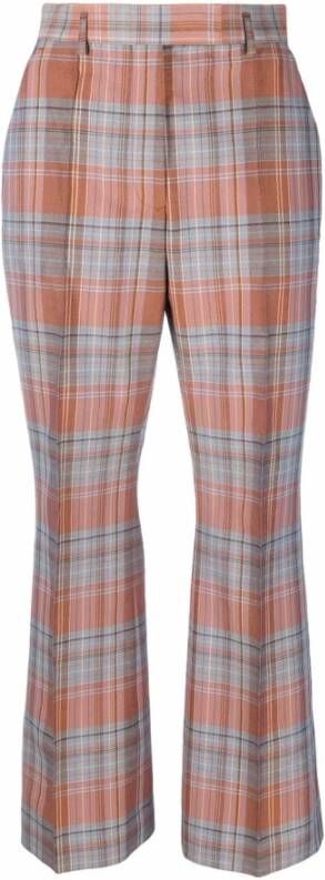 Acne Studios Cropped broek Oranje Dames