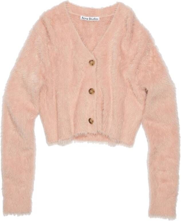 Acne Studios Faux Fur & Shearling Jackets Roze Dames